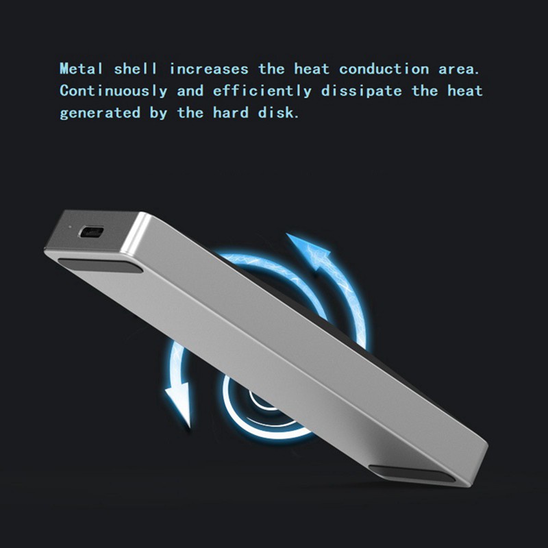 Hộp Đựng Ổ Cứng Ngoài M.2 Nvme Cổng Type-C Usb 3.0 Cho Notebook | BigBuy360 - bigbuy360.vn