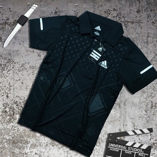 Áo Thể Thao - Cổ Bẻ Ép Vân Cực Đẹp 2020