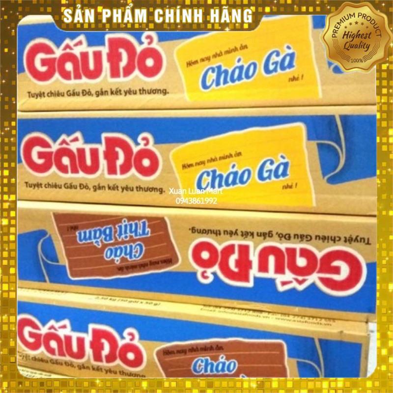 Cháo Gấu Đỏ thùng 50gói x 50g | BigBuy360 - bigbuy360.vn
