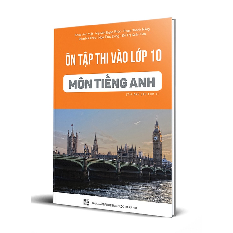 Sách Ôn tập thi vào lớp 10 Môn Tiếng Anh