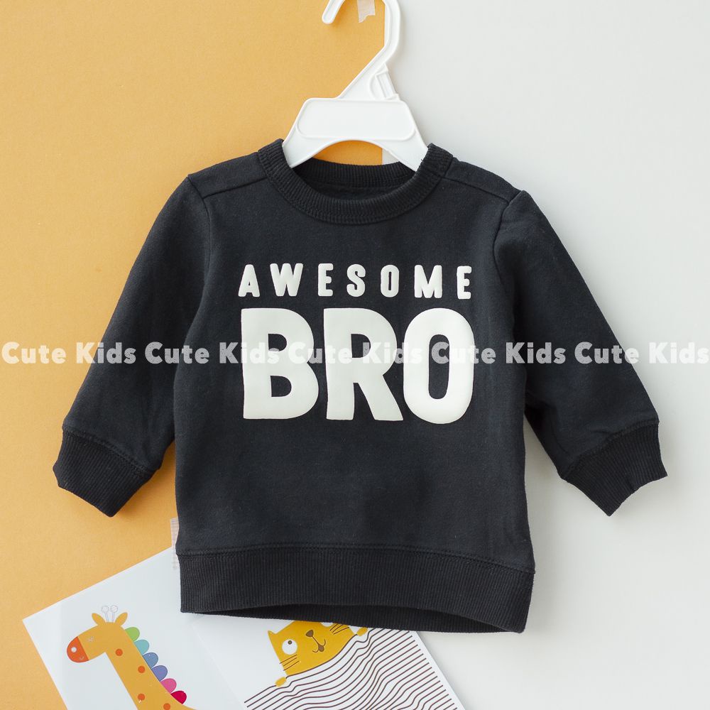 Áo Sweater nỉ bông/da cá Carters/Oshkosh cho bé trai bé gái 3 -18m