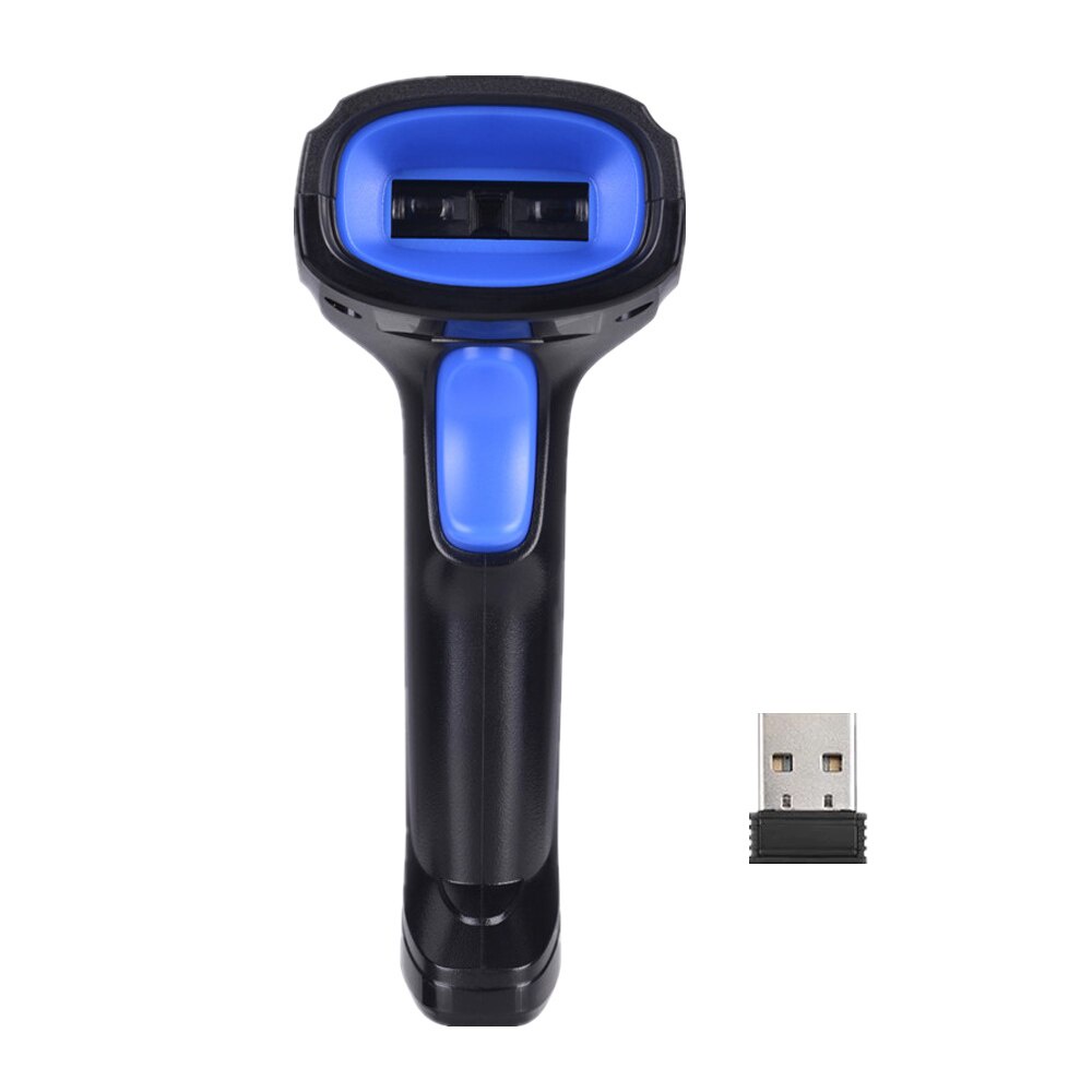 Máy quét chip mã vạch không dây YHD 1100DW 2D đầu đọc Qrcode không dây kết nối USB dùng trên Laptop, PC -B101