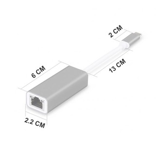 Adapter USB Type C to Ethernet RJ45
