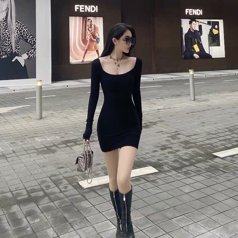 Bán sỉ váy body tay dài