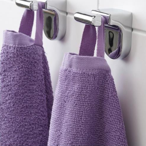 Khăn mặt 4 chiếc VÅGSJÖN IKEA chính hãng - Purple