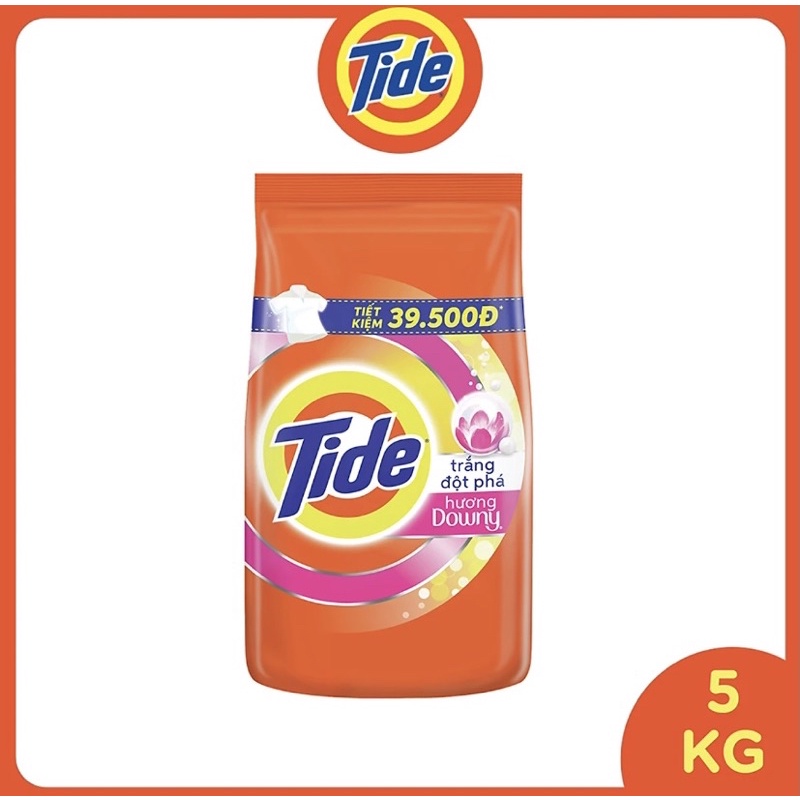 Bột giặt Tide 5Kg hương downy