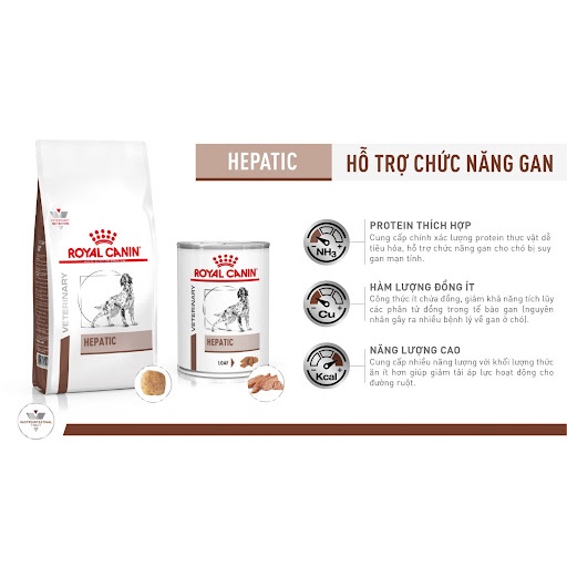 [1.5kg] Hạt Royal Canin Hepatic Hỗ Trợ Chức Năng Gan Cho Chó