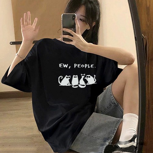 Áo Thun Nam Nữ Unisex Tay Lỡ BW04, Áo Phông Cổ Trong Nam Nữ Chất Cotton Siêu Thoáng Mát | BigBuy360 - bigbuy360.vn