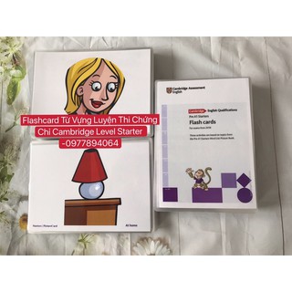 Flashcard Thẻ Từ Vựng Luyên Thi Chứng Chỉ Cambridge Level Stater
