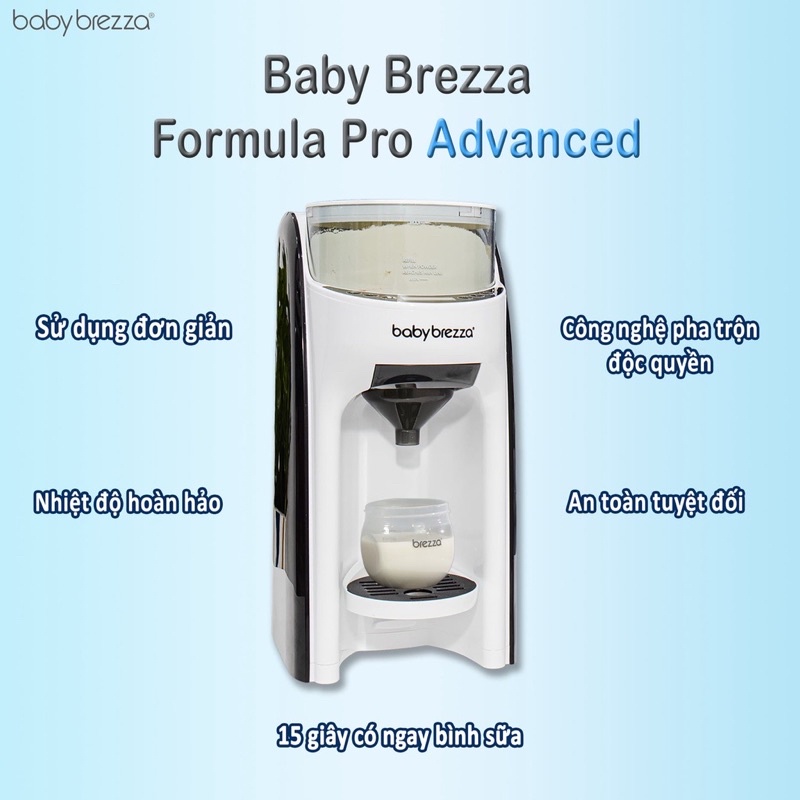 Máy pha sữa Baby Brezza Formula Pro hàng Mỹ - BH 12 THÁNG CHÍNH HÃNG hỗ trợ kĩ thuật trọn đời