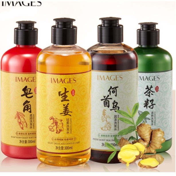 (X204) Dầu gội đầu images nhân sâm, gừng mọc tóc nhanh 300ml