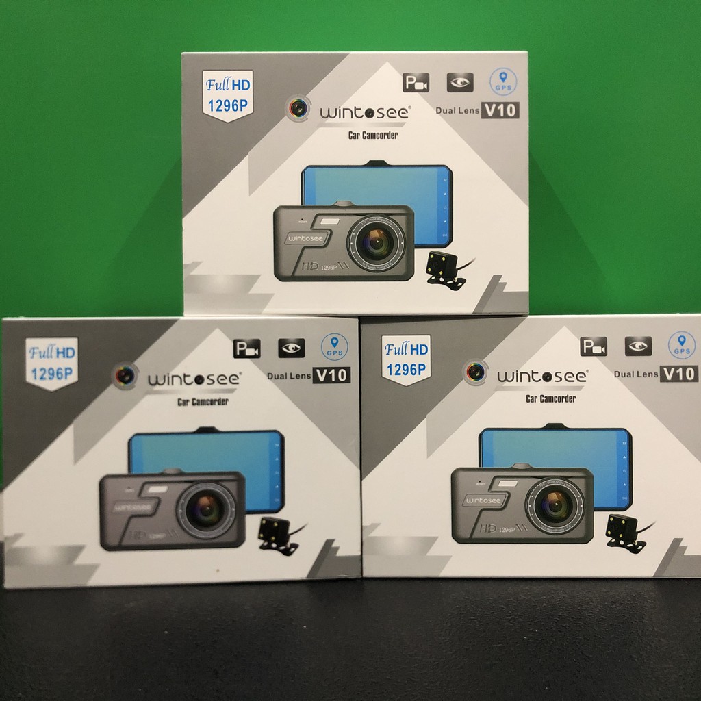 Camera hành trình ô tô WINTOSEE V10 cảm ứng Full HD 4K | Camera định vị GPS, Cảnh báo làn đường[ Bảo hành 12 tháng ] | BigBuy360 - bigbuy360.vn