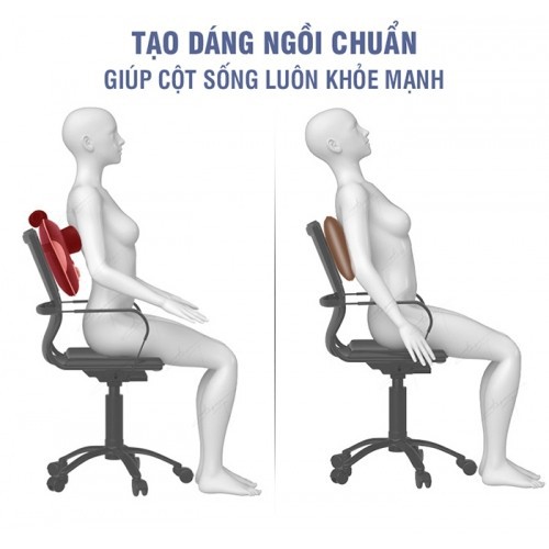 Máy đấm lưng massage xoa bóp hồng ngoại NIKIO NK-136A/C