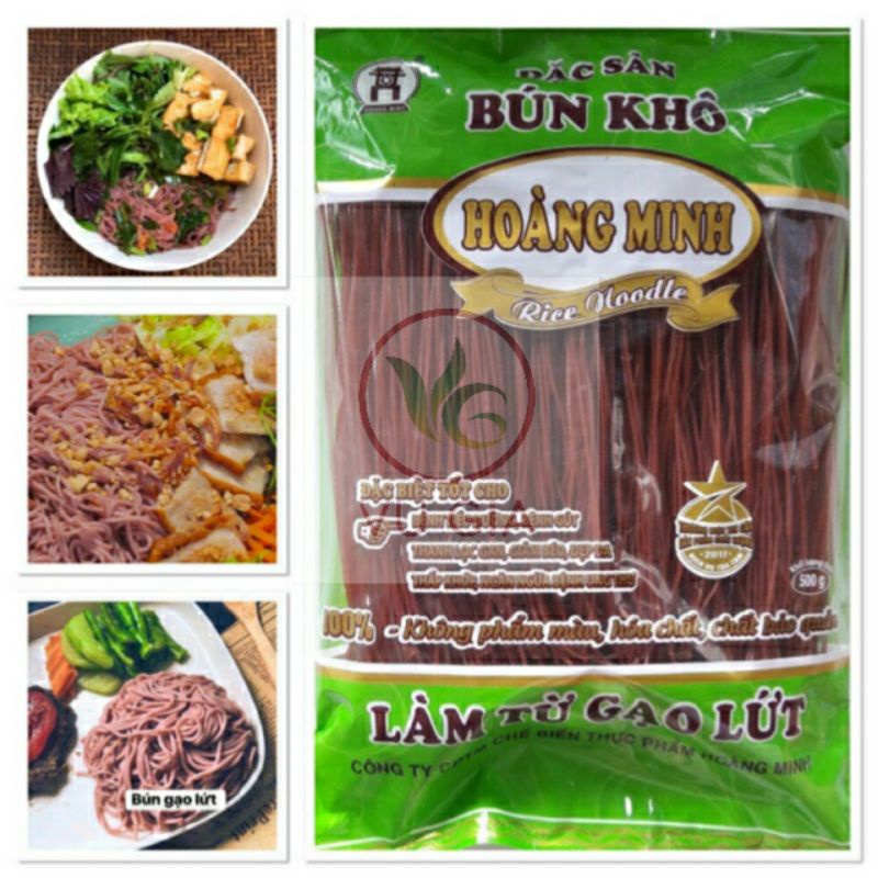 BÚN gạo lứt đỏ 500g new