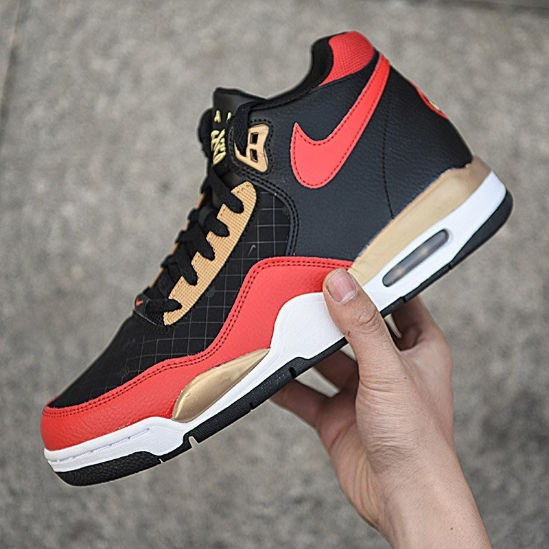 Giày chính hãng Nike Flight Legacy Black Red Gold DD8493-091
