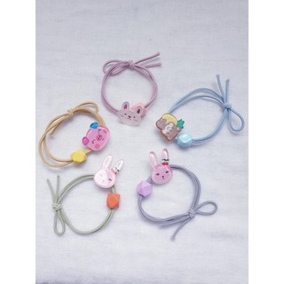 Cột tóc trái cây thú cưng siêu cute
