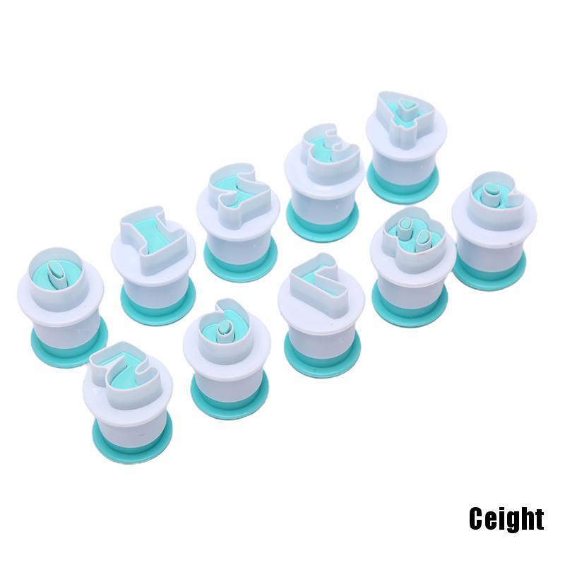 Khuôn Nhấn Bánh Quy Hình Chữ Cái Và Số Trang Trí Bánh Kem