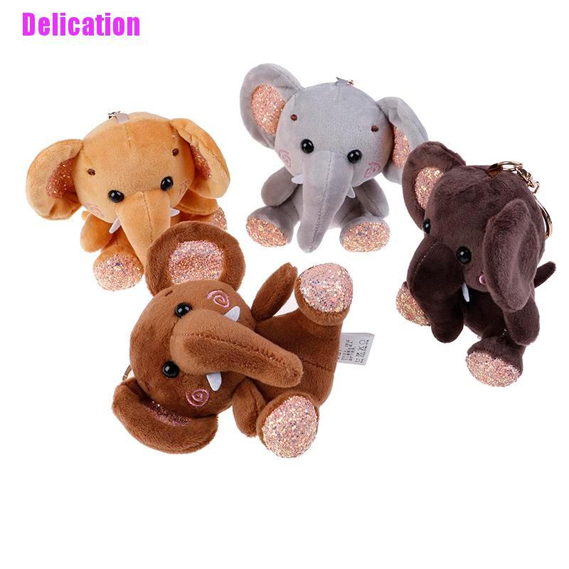Chìa Khóa Voi Nhồi Bông 10cm Dễ Thương