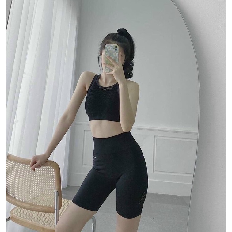 Áo bra nữ tập gym yoga, bra thể thao dáng crotop hàng xịn giá rẻ