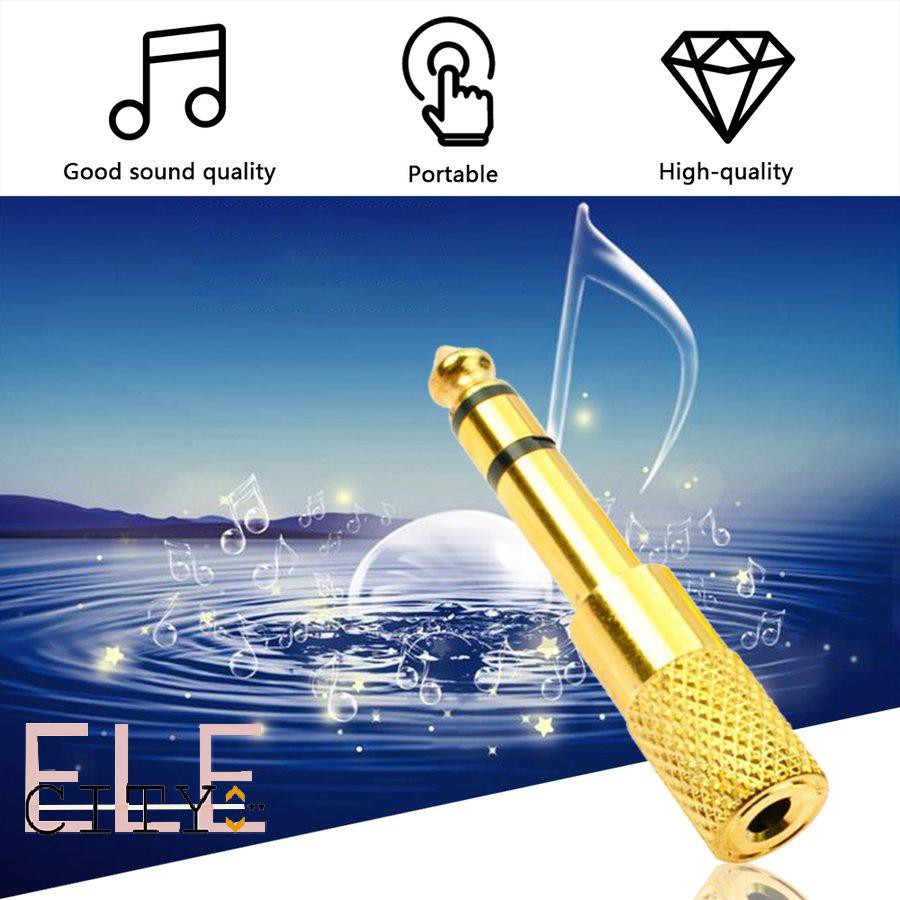 Đầu Chuyển Đổi Âm Thanh 107ele 3.5mm Sang 6.35mm
