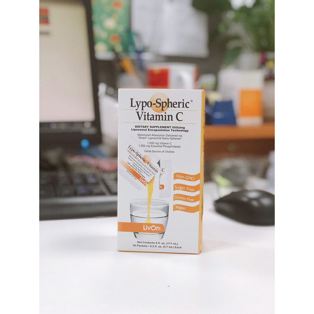 Vitamin C Lypo-Spheric (Hộp 30 gói) | BigBuy360 - bigbuy360.vn