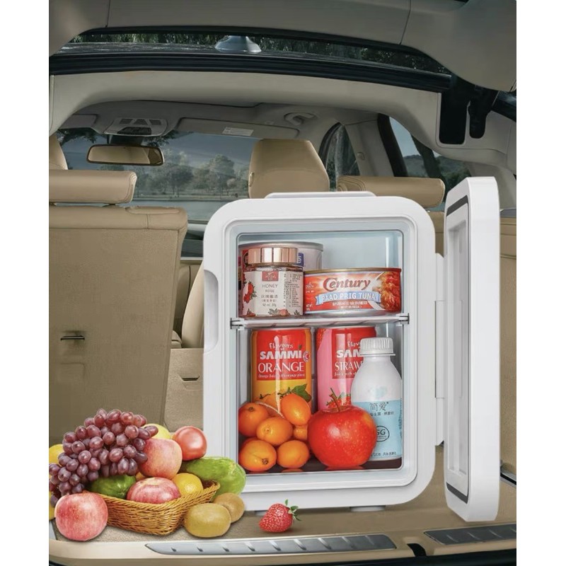 Tủ lạnh mini cho oto Hyundai 6L 2 chế độ nóng và lạnh