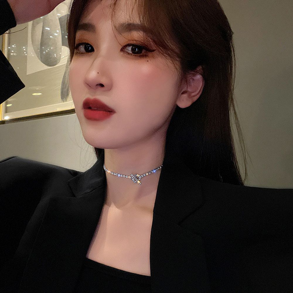 Vòng cổ ba lớp phong cách cổ điển thanh lịch cho nữ