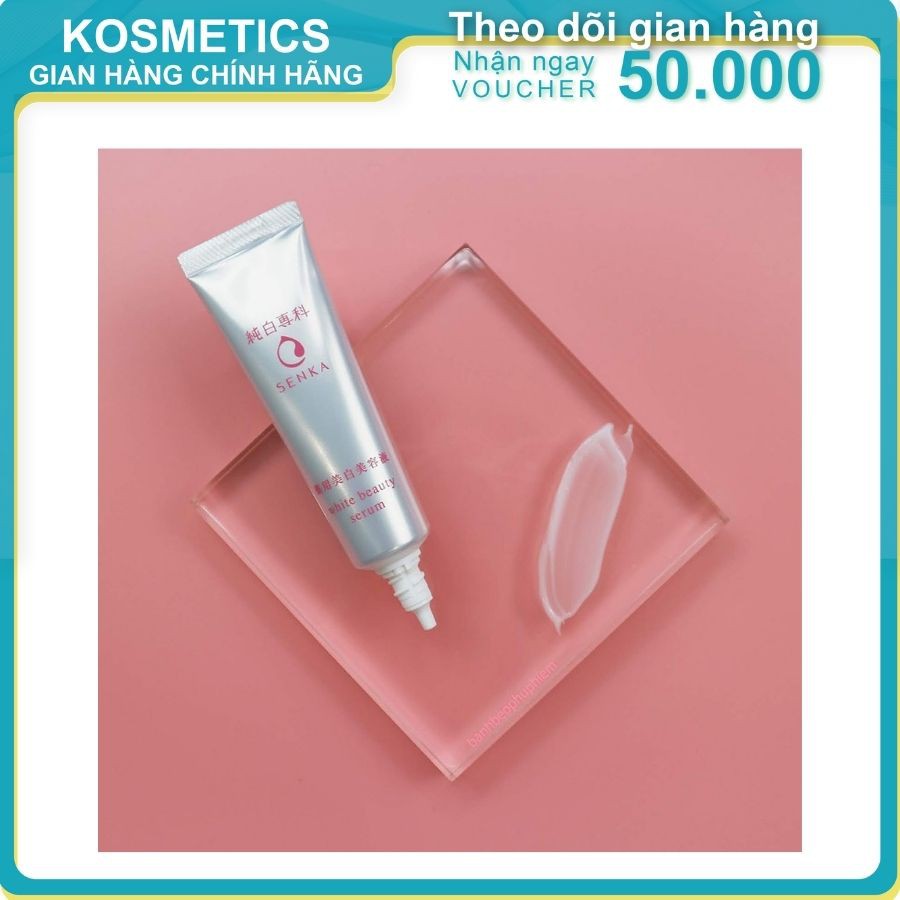 |HSD T7/23| Tinh chất dưỡng trắng da, mờ thâm nám SENKA White Beauty Serum 35g