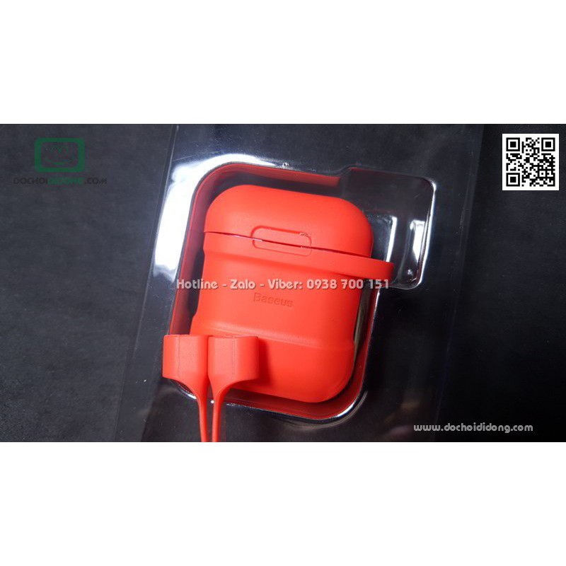 Hộp đựng AirPod Baseus có kèm dây đeo