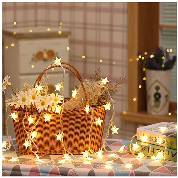 Dây Đèn LED 1.5M / 3M Hình Ngôi Sao Trang Trí Tiệc