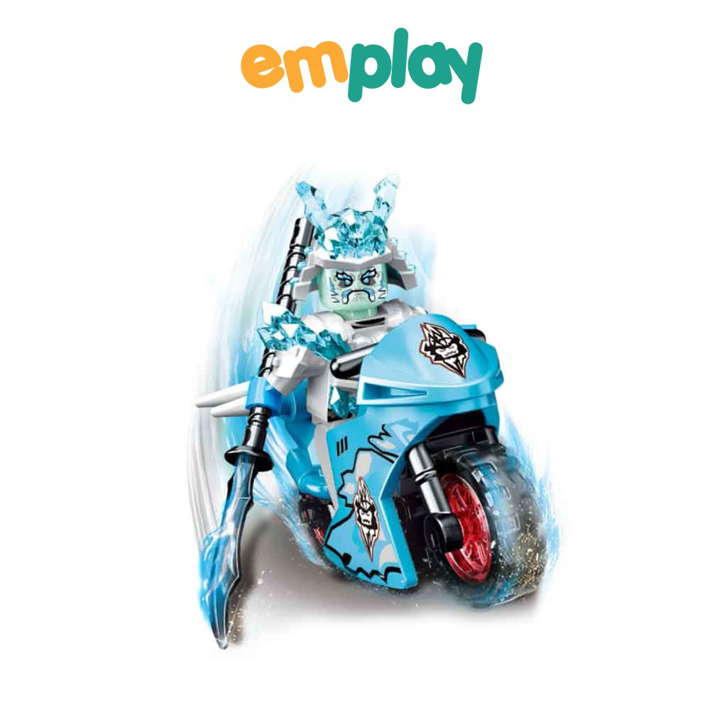 Đồ chơi xếp hình ninja Emplay, đồ chơi lego lắp ráp ninja, kích thích óc sáng tạo cho bé, chất liệu nhựa ABS an toàn
