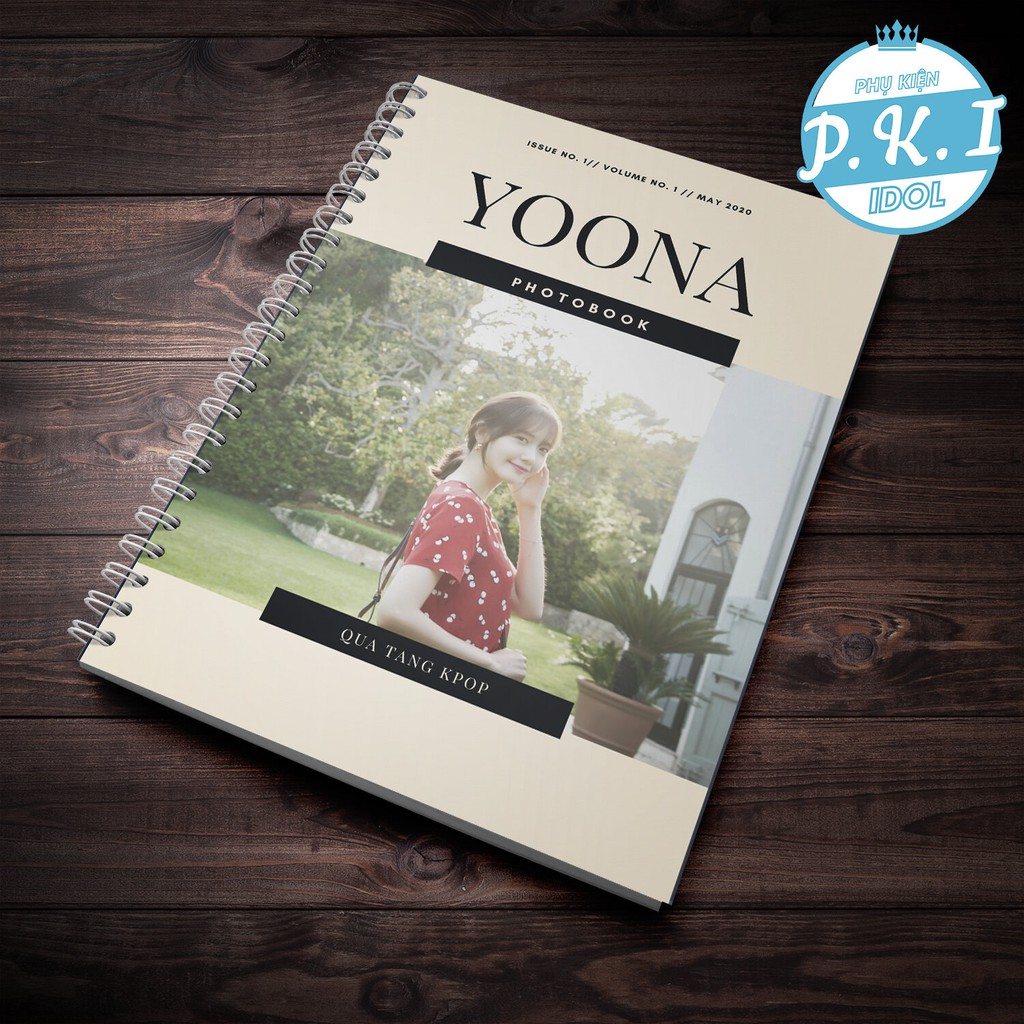 Bộ Photobook Album ảnh Siêu Xinh Đẹp Của SNSD YONA - QUÀ TẶNG K-POP