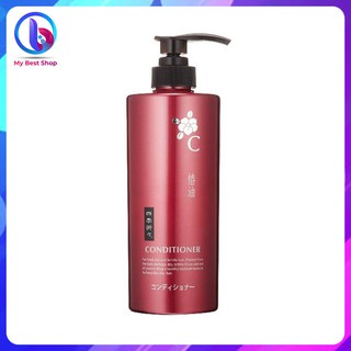 Dầu xả TSUBAKI KUMANO tinh dầu hoa trà  - 600ml - Thương hiệu Nhật Bản - infomybestshop
