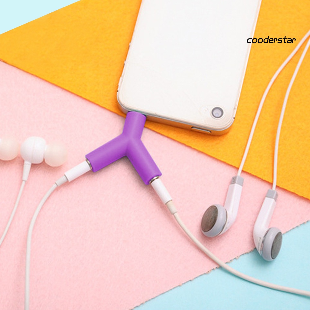 Giắc cắm chuyển đổi chữ Y từ giắc cắm 3.5mm sang hai cổng cắm