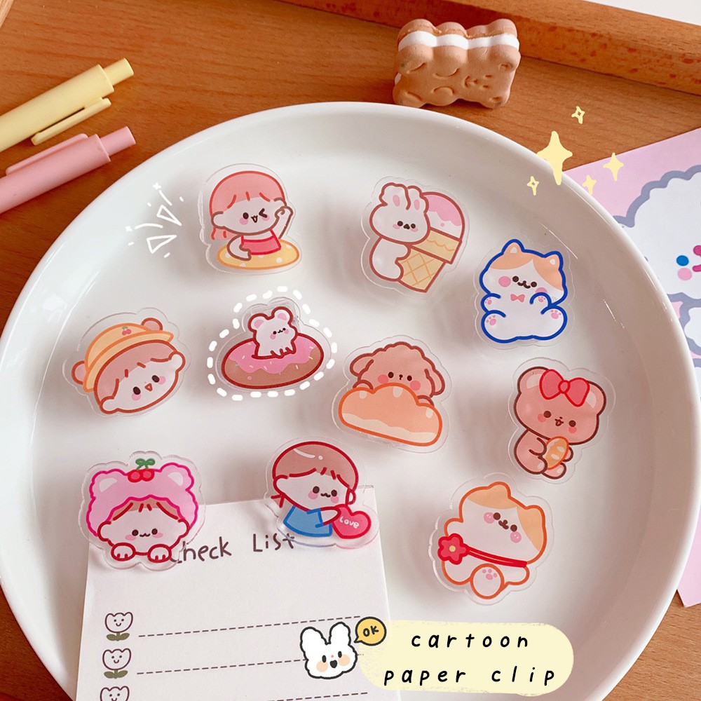 Kẹp Giấy Paper Clip Hoạt Hình Cún Shiba Đáng Yêu