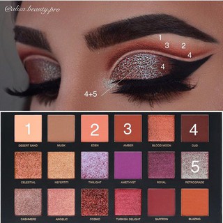 Bảng Phấn Mắt Huda Beauty Desert Dusk palette