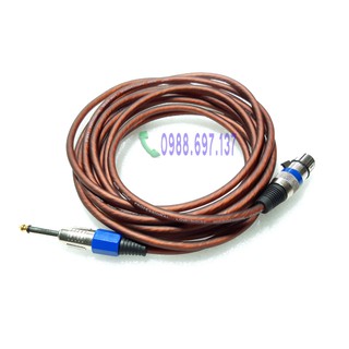Bộ dây micro 8 mét cho micro karaoke - micro có dây 8m