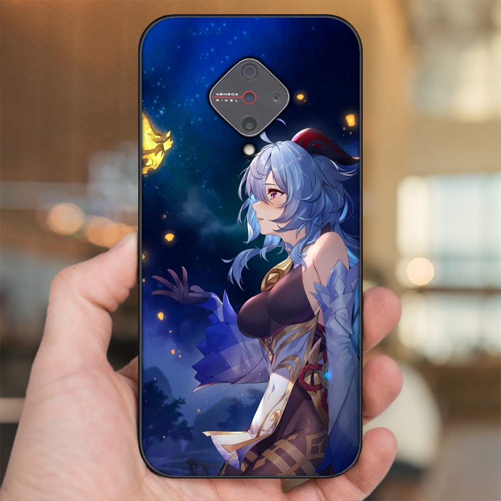 Ốp lưng Vivo S1 Pro viền đen in hình Ganyu Genshin Impact