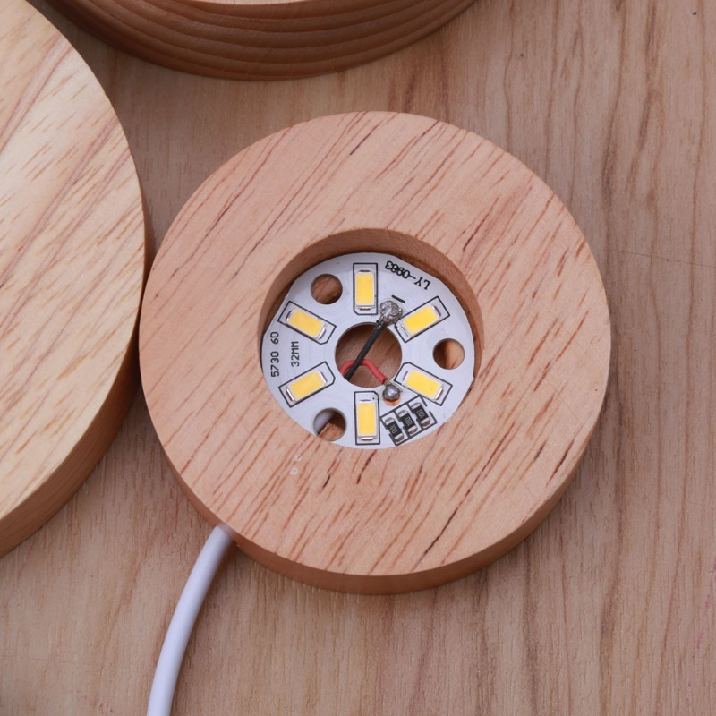 ✿ Giá Đỡ Đèn LED Diy Hình Oval Sáng Tạo