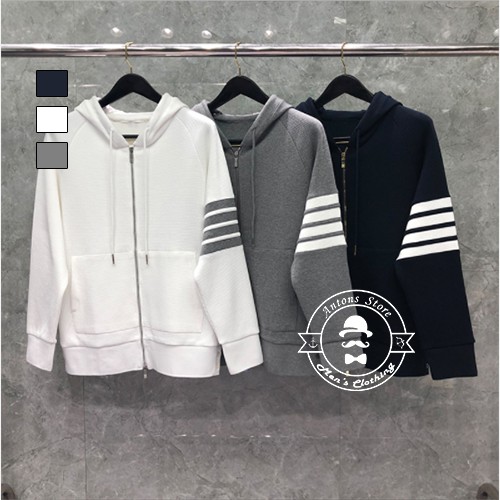 Áo hoodie chất dày Thom Browne 4 Vạch