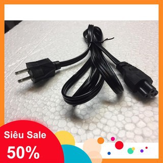 Dây Zin Dây nguồn Laptop 1,5m loại tốt, 3 chân cắm vào adapter