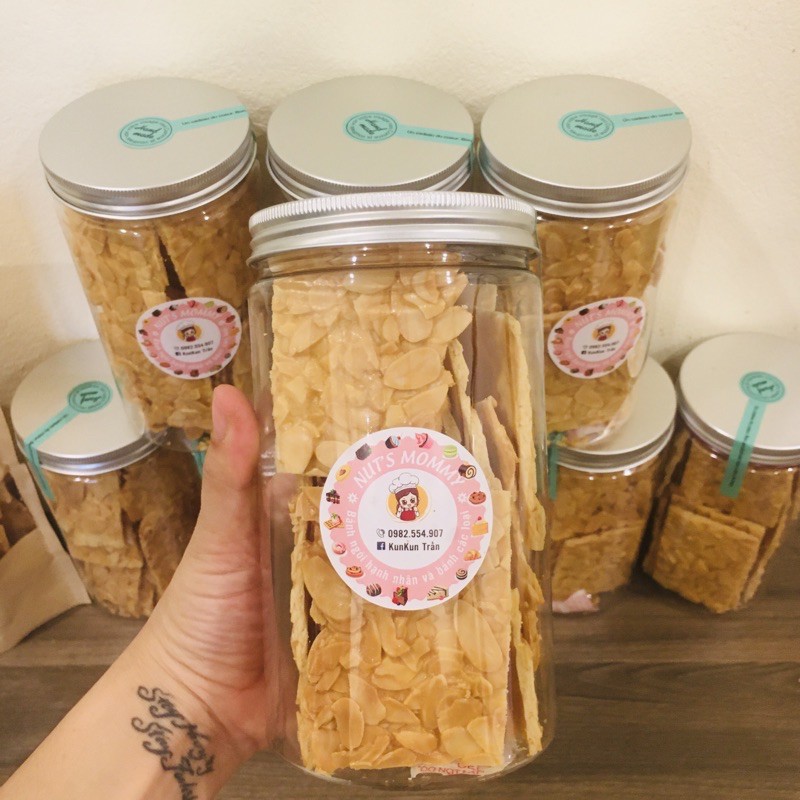 Bánh ngói hạnh nhân hộp 250g | BigBuy360 - bigbuy360.vn