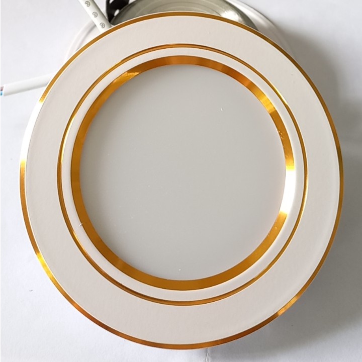 Đèn Âm Trần 7W Phi  90mm, Đèn Trần Trang Trí Thạch Cao