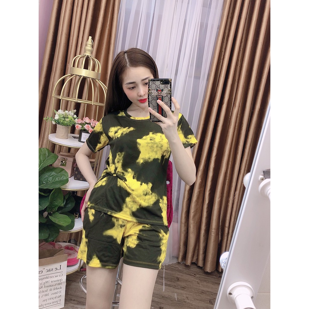 ĐỒ BỘ ĐÙI MẶC NHÀ MÀU SẮC NĂNG ĐỘNG-BOSUA