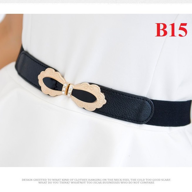 Đai váy 3 màu bản 3cm B15