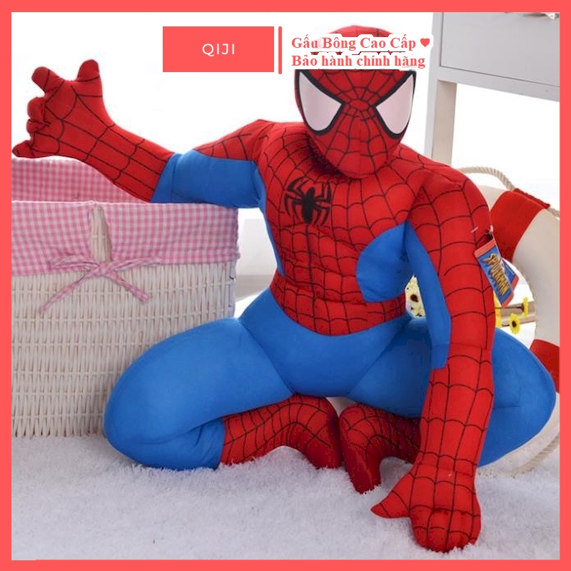 Gấu Bông Siêu Nhân Nhện siêu ngầu, Thú nhồi bông người nhện Spiderman trong phim Spider Man, Gấu cao cấp Qiji