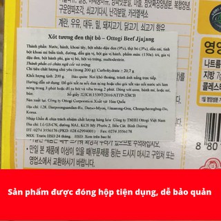 Sốt Tương Đen Thịt Bò Ottogi 200g
