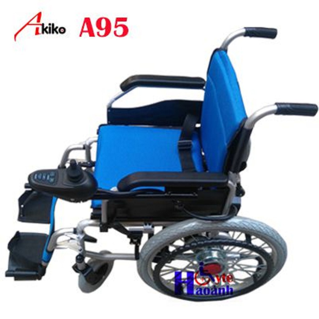 XE LĂN ĐIỆN AKIKO A95 Có Lăn Tay - Nhập Khẩu Chính Hãng - Bảo Hành 1 Năm