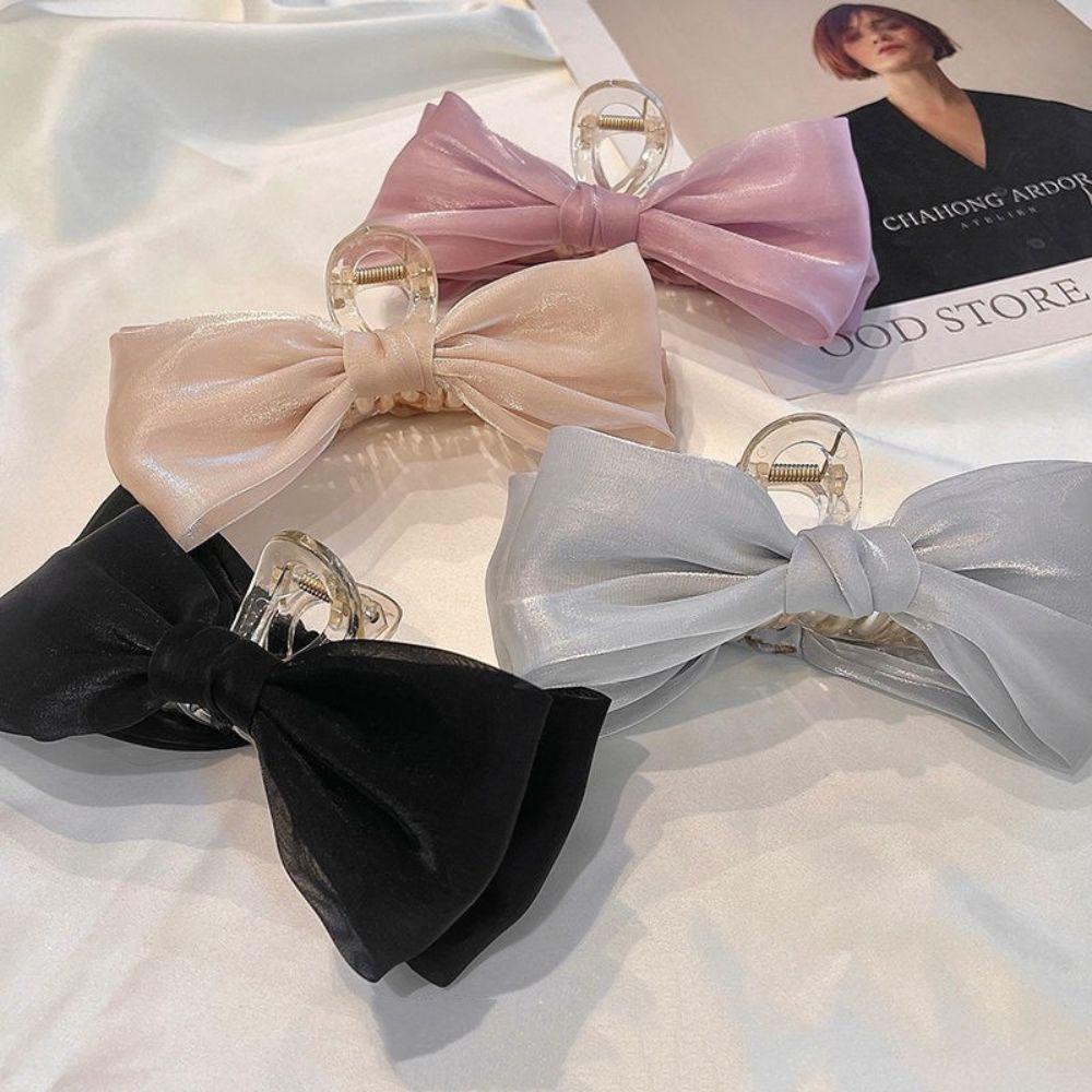 Kẹp Tóc Nơ Lớn Phong Cách Hàn Quốc WMES15H Cho Nữ