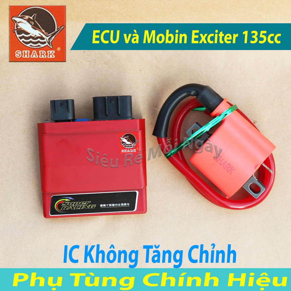 Combo IC Shark và Mobin Sườn Shark độ Exciter 135cc